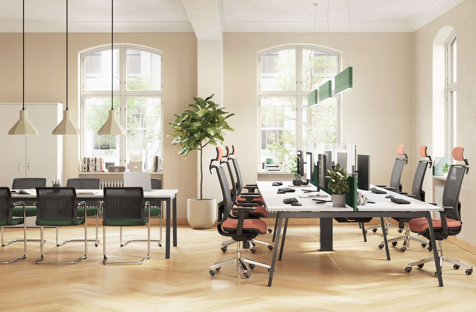 Aménagement de bureau open space