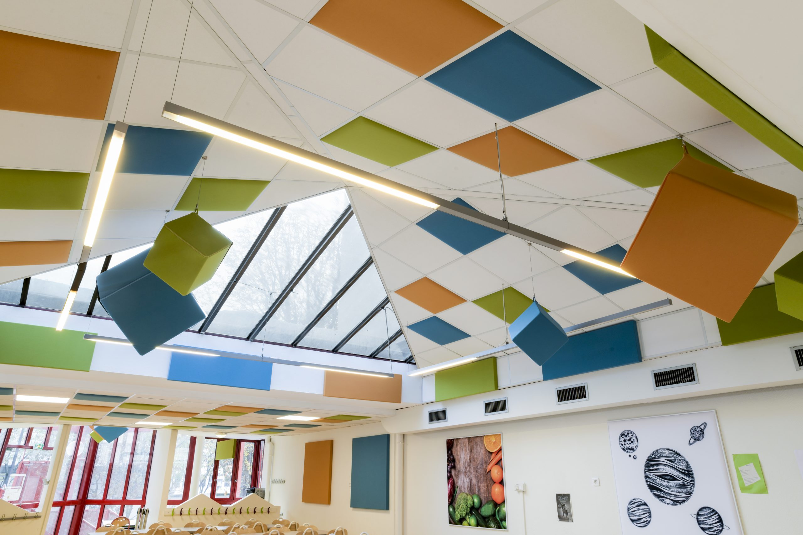 Plafond acoustique